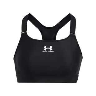 Damski Stanik sportowy UNDER ARMOUR UA HEATGEAR HIGH 1379195-002 – Czarny - Biustonosze - miniaturka - grafika 1
