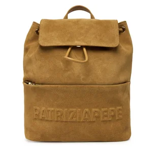 Plecak Patrizia Pepe 8B026/L152-B768 Beżowy - Torebki damskie - miniaturka - grafika 1