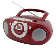 Radioodtwarzacze - Soundmaster SCD5100RO przenośny system stereo Szary, Czerwony - miniaturka - grafika 1
