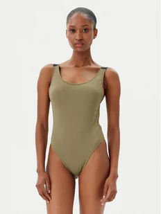Calvin Klein Swimwear Strój kąpielowy KW0KW02859 Zielony - Stroje kąpielowe - miniaturka - grafika 1