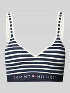 Biustonosze - Biustonosz typu bralette push up z mieszanki bawełny - miniaturka - grafika 1