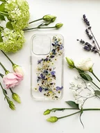 Etui i futerały do telefonów - Etui na telefon- niebieska plecionka - miniaturka - grafika 1