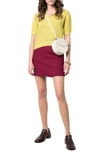 Spódnica damska Tommy Hilfiger Blend Herring Mini wełniana -M - Spódnice - miniaturka - grafika 1