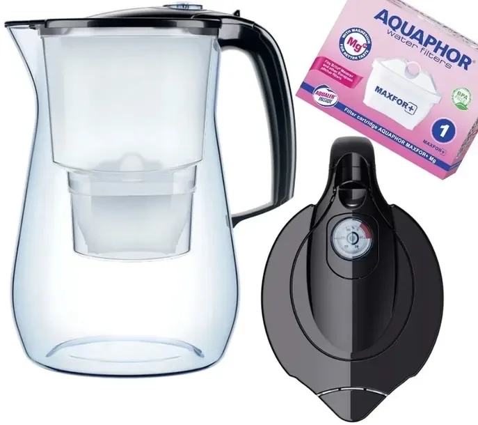 Duży dzbanek filtrujący Aquaphor ONYX 4,2 L CZARNY