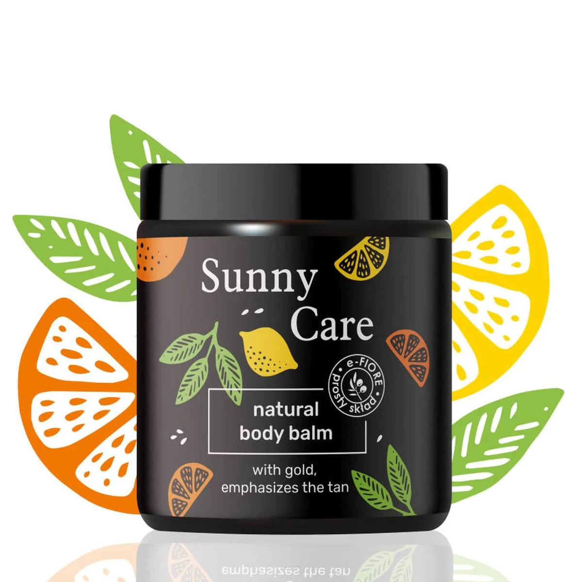 e-fiore Naturalny balsam po opalaniu rozświetlający - Sunny Care, 180 ml