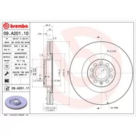 Tarcze hamulcowe - Tarcza hamulcowa BREMBO 09.A201.11 - miniaturka - grafika 1