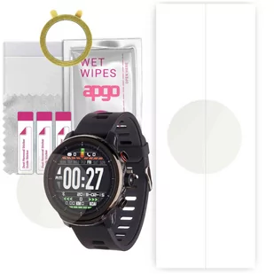 1x Folia hydrożelowa MATOWA do Garett Sport 29 - apgo Smartwatch Hydrogel MATTE Protection Ochrona na ekran smartwatcha - Akcesoria do smartwatchy - miniaturka - grafika 1