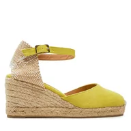 Espadryle damskie - Espadryle Castañer Carol/6/002 021655 Żółty - miniaturka - grafika 1