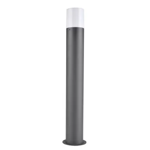Polux Słupek ogrodowy 60cm 1X12W E27 DALLAS grafit 315984 IP44 SANICO 315984 - Lampy ogrodowe - miniaturka - grafika 1