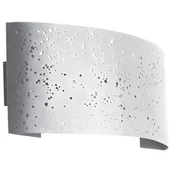 Lampy ścienne - Ideus Kinkiet LAMPA ścienna MIGO 03285 metalowa OPRAWA ażurowa LED 5W minimalistyczna biała 03285 - miniaturka - grafika 1