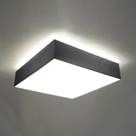 Lampy sufitowe - Plafon CARE 55 szary LED 3000K - 55x55x11cm Sollux - miniaturka - grafika 1
