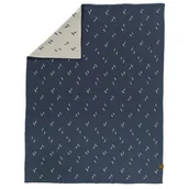 Koce i narzuty dla dzieci - Fresk Letni tkany kocyk z bawełny organicznej 80 x - miniaturka - grafika 1