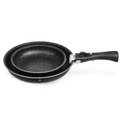 Patelnie - Patelnia granitowa 20+26cm GRANDE COMBI odpinana - miniaturka - grafika 1