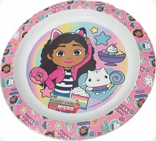 Talerzyk Koci Domek Gabi dla dziecka, talerzyk dziecięcy 22 cm nietłukący - Miseczki i talerzyki dla dzieci - miniaturka - grafika 1