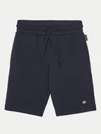 Spodenki damskie - Napapijri Szorty sportowe Nalis NP0A4HK51761 D Granatowy Regular Fit - miniaturka - grafika 1