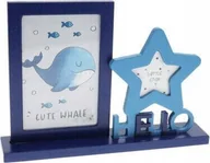 Ramki na zdjęcia - Stojąca ramka z dekoracją, 25,5 x 5 x 18,5 cm - miniaturka - grafika 1