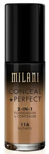 Milani Milani NUTMEG Conceal + Perfect 2-in-1 Foundation + Concealer Podkład 30ml - Podkłady do twarzy - miniaturka - grafika 2