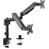 Uchwyty do monitorów - Uchwyt do monitora GEMBIRD MA-DA2P-01 17-32 cali Czarny - miniaturka - grafika 1