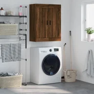 Szafki do salonu - Szafka wisząca, brązowy dąb, 69,5x34x90 cm Lumarko! - miniaturka - grafika 1