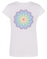 Koszulki i topy damskie - T-Shirt damski nadruk kolorowa Mandala r.XXL - miniaturka - grafika 1