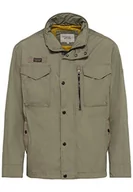 Koszulki męskie - camel active Męski 430680/1O61 Bluzka męska, khaki, 54, khaki, 54 - miniaturka - grafika 1
