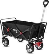 Wózki magazynowe - NC2603 WÓZEK CZARNY 120L NILS CAMP - miniaturka - grafika 1