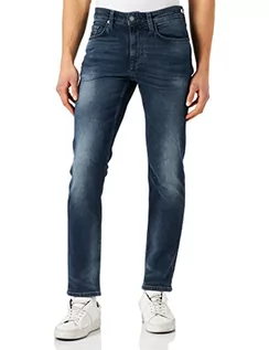 Spodenki męskie - s.Oliver Męskie spodnie jeansowe długie, niebieskie, W29/L32, niebieski, 29W / 32L - grafika 1
