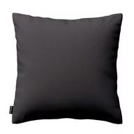 Poszewki na poduszki - Dekoria Poszewka Kinga na poduszkę Black czarny) 43 × 43 cm Cotton Panama 100-702-09 - miniaturka - grafika 1