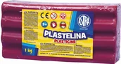 Masy plastyczne - Astra POLSKA Plastelina 1 kg purpurowa - miniaturka - grafika 1