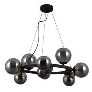 Italux Czarna Lampa Wisząca Montora G9 11-punktowa PND-30223-11 - Lampy sufitowe - miniaturka - grafika 2