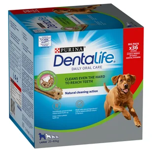Dentalife Purina Dentalife codzienna pielęgnacja zębów dla dużych psów - 36 sztuk (12 x 106 g) - Przysmaki dla psów - miniaturka - grafika 2