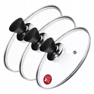 Pokrywki - Zestaw pokryw żaroodpornych Taranto 22,26,30 cm - miniaturka - grafika 1