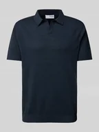 Koszulki męskie - Koszulka polo z dekoltem w serek model ‘MATTIS’ - miniaturka - grafika 1