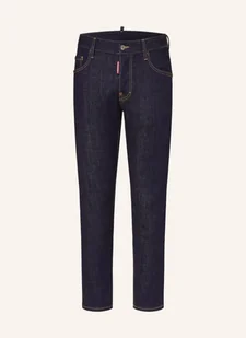 dsquared2 Jeansy Skater Extra Slim Fit blau - Moda i Uroda OUTLET - miniaturka - grafika 1
