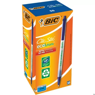 BIC Eco Clic Stic niebieski 50 szt 199817 - Artykuły biurowe - miniaturka - grafika 2