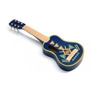 Instrumenty muzyczne dla dzieci - Djeco drewniana gitara Animambo 6 strun - miniaturka - grafika 1