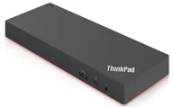 Stacje dokujące i replikatory portów - Lenovo 40AN0135DK stacja dokująca Przewodowa Thunderbolt 3 Czarny - miniaturka - grafika 1
