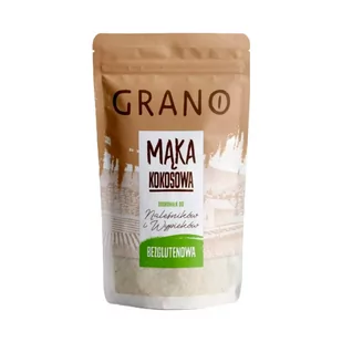 Mąka kokosowa bezglutenowa 500g Grano - Mąka - miniaturka - grafika 1