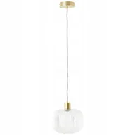 Lampy sufitowe - Lampa wisząca Dipsy szkło E27 szer. 25 cm Inspire - miniaturka - grafika 1