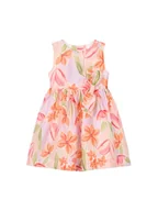 Sukienki i spódniczki dla dziewczynek - Mayoral Sukienka elegancka 3913 Pomarańczowy Regular Fit - miniaturka - grafika 1