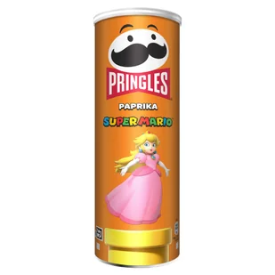 Chipsy Pringles Paprika Super Mario 165g - Chipsy - miniaturka - grafika 1