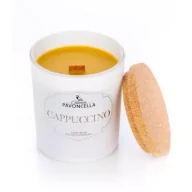 Świece - Świeczka sojowa Cappuccino biała 135g - miniaturka - grafika 1
