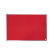 Tablice i flipcharty - Tablica filcowa ogłoszeniowa NOBO ESSENCE 60x90cm czerwona /1904066/ - miniaturka - grafika 1