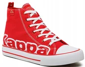 Trampki męskie - Buty trampki tenisówki męskie sportowe wysokie MID Kappa ABRAS 243321-2010 - miniaturka - grafika 1