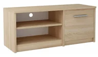 Szafki RTV - Skandynawska szafka RTV do salonu dąb sonoma N3-A50 - miniaturka - grafika 1