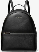 Plecaki - Plecak damski MICHAEL KORS 31X26X13CM 35F3G6HB6L-BLACK - miniaturka - grafika 1