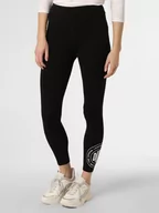 Legginsy - DKNY - Legginsy damskie, czarny - miniaturka - grafika 1