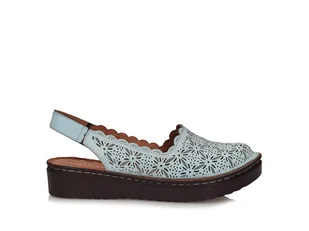 Sandały Toscanio BM 1005 na platformie, niebieskie, roz. 40 - Moda i Uroda OUTLET - miniaturka - grafika 1
