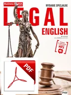 Biznes - Business English Magazine - Legal English Wersja Elektroniczna - miniaturka - grafika 1