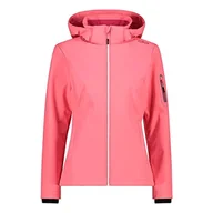 Kurtki damskie - CMP damska kurtka Softshell z odpinanym kapturem, Gloss-Fuxia, 52 - miniaturka - grafika 1